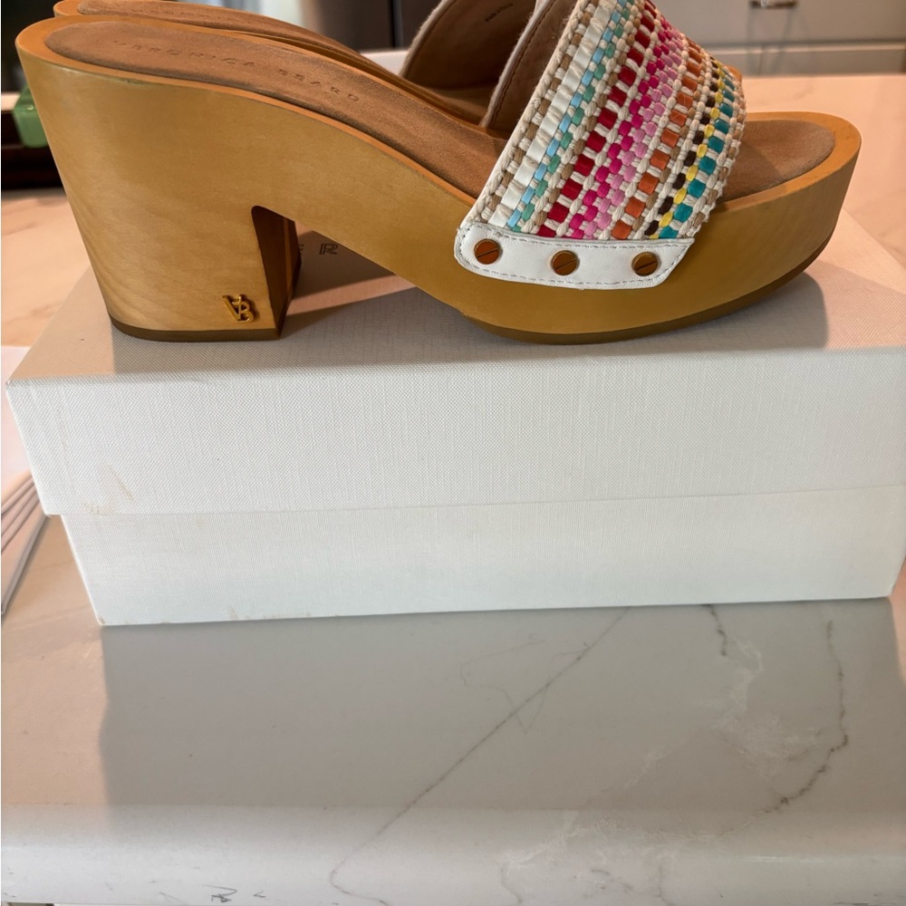 Colorful Woven Platform Sandals